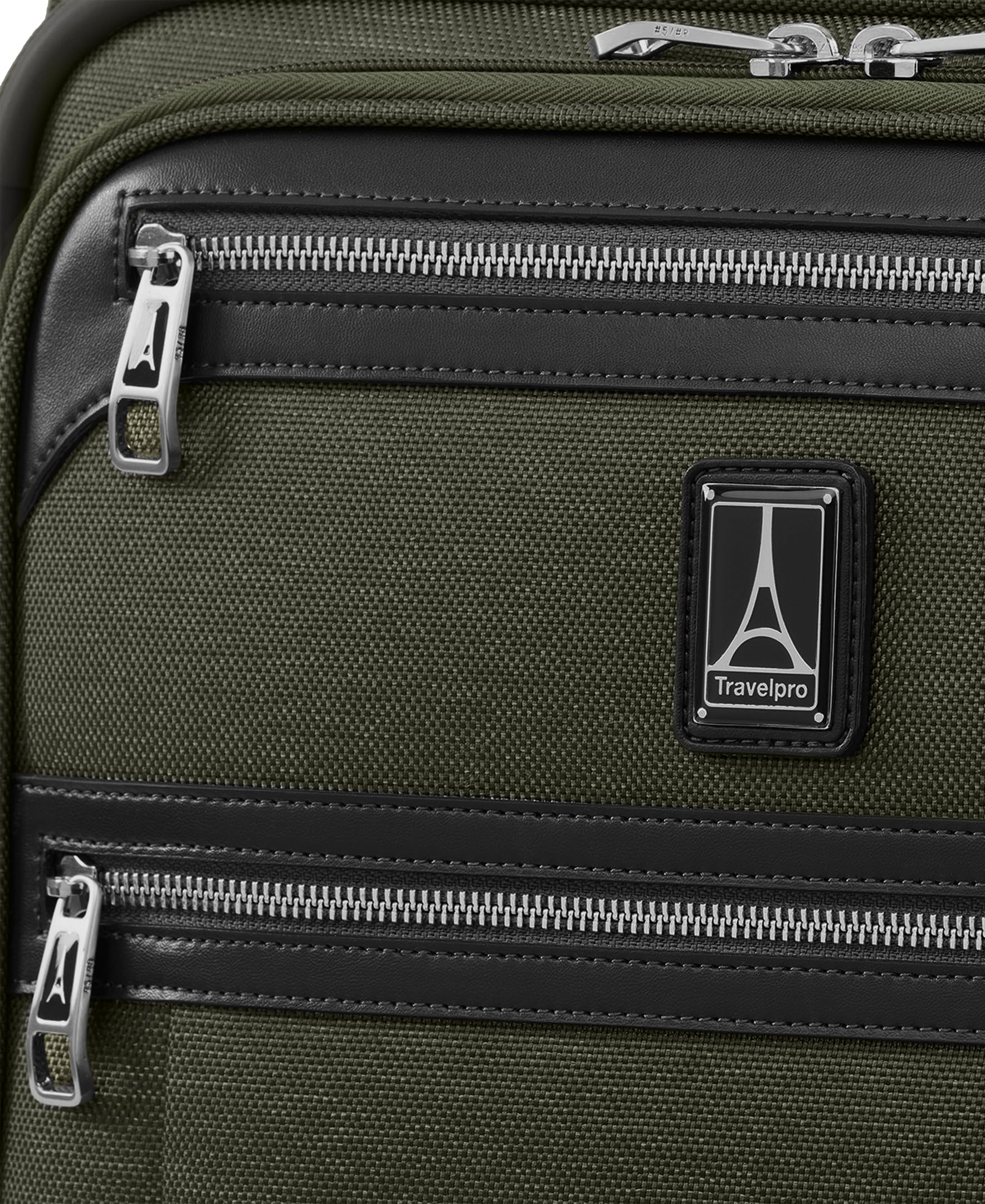 Travelpro Platinum Elite Softside Expandable Carry on Luggage, 2 Wheel Upright Suitcase, USB Port, Men and Women, Pilot Green, Carry On 22-Inch Pilot Green Carry-On 22-Inch U1