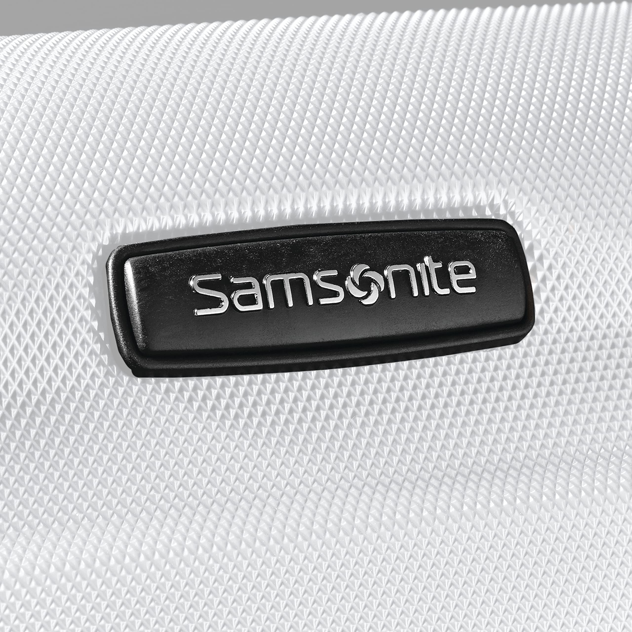 Samsonite Omni PC Hardside Expandable Luggage with Spinner Wheels, Carry-On 20-Inch, White White Carry-On 20-Inch U3