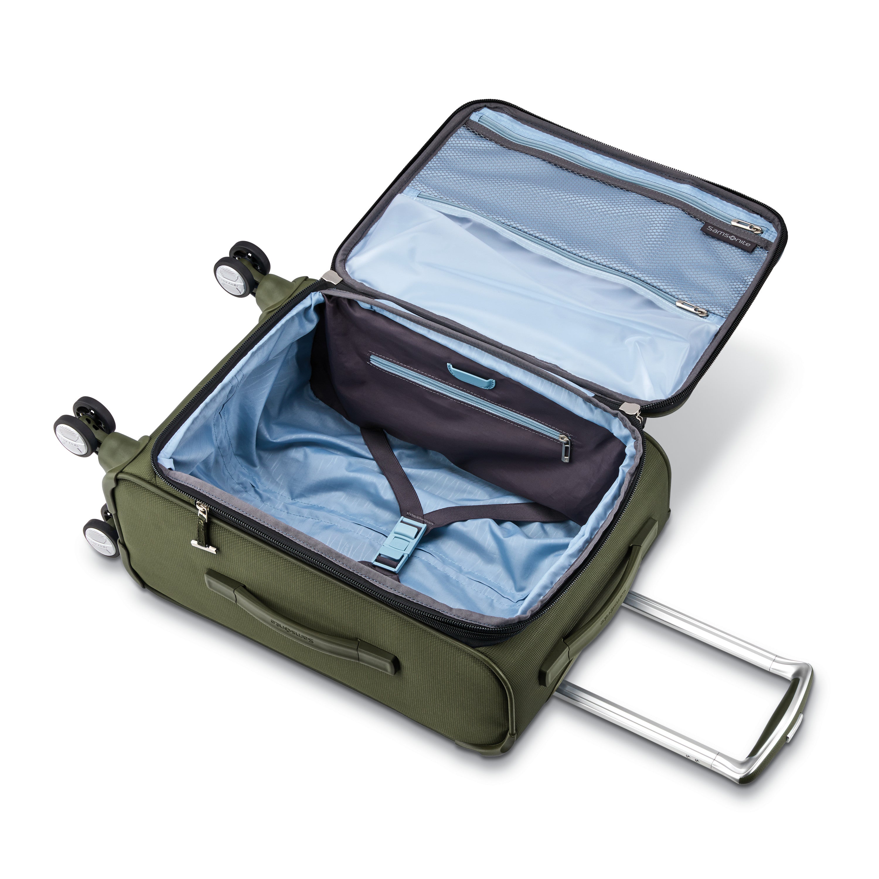 Samsonite Solyte DLX Expandable Softside Luggage with Spinner Wheels ( Cedar Green ) Cedar Green  U1