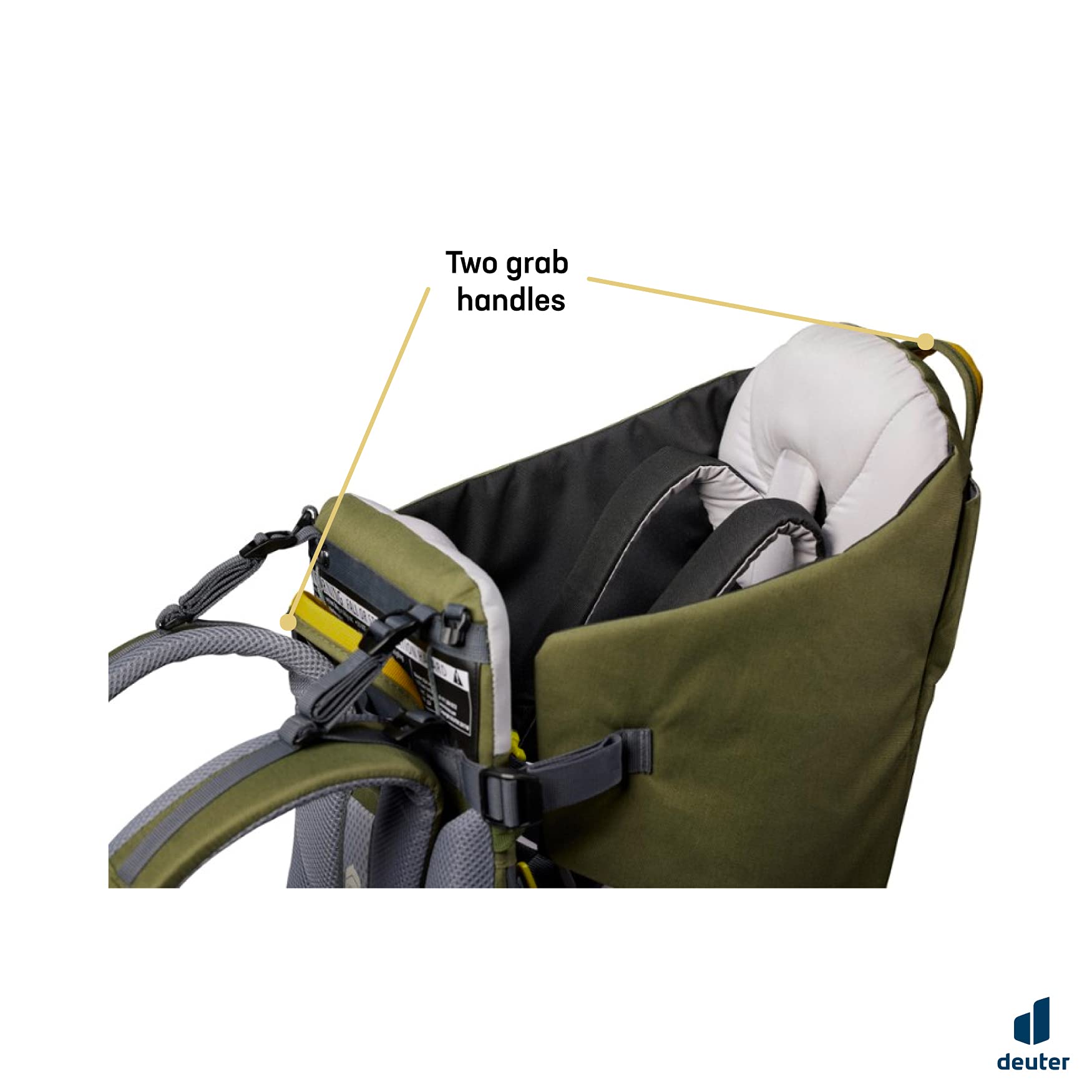 Deuter Kid Comfort Venture Khaki-Turmeric One Size U1