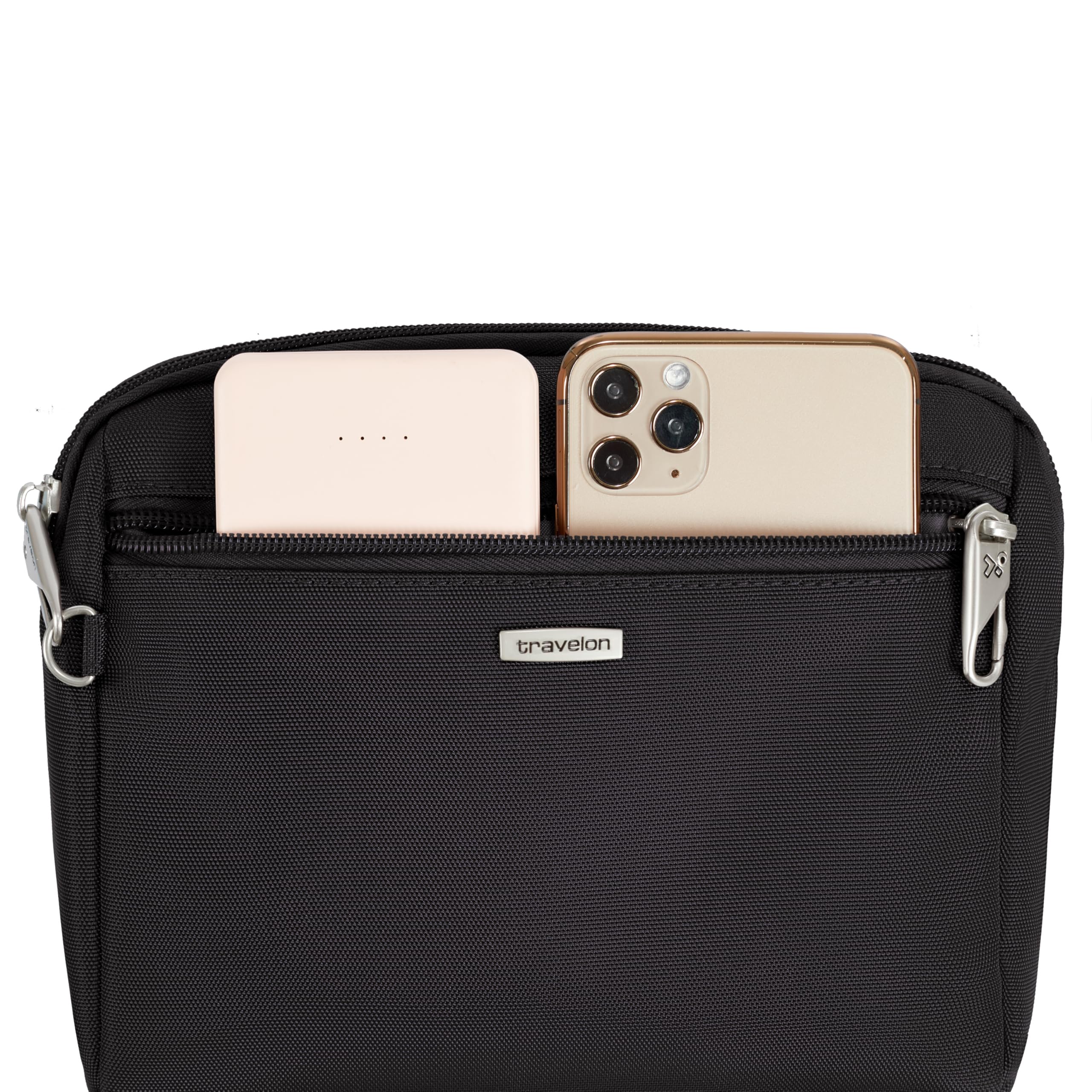Travelon Anti-Theft Classic Convertible Crossbody & Waist Pack Wine One Size U1