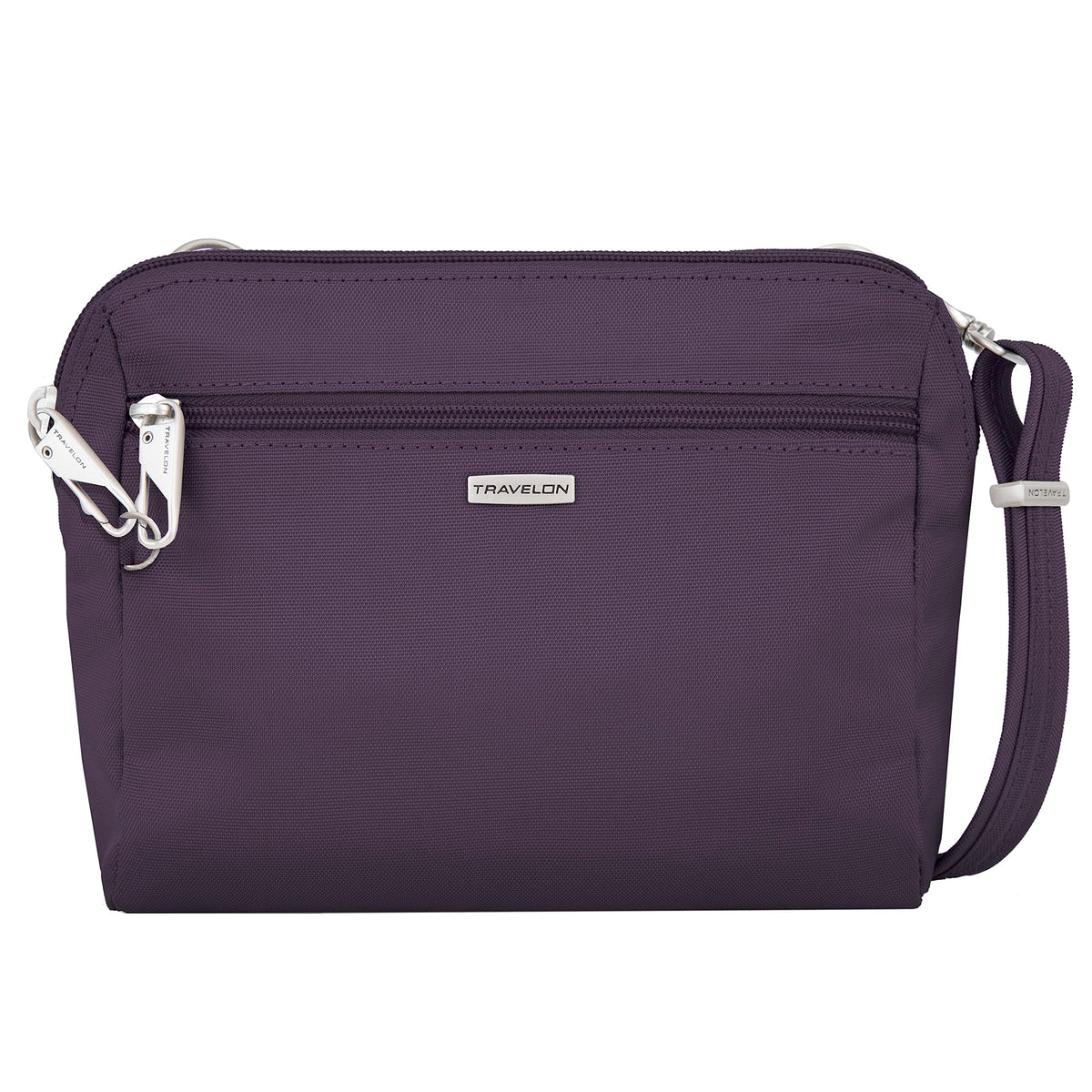 Travelon Anti-Theft Classic Convertible Crossbody & Waist Pack Purple One Size U1