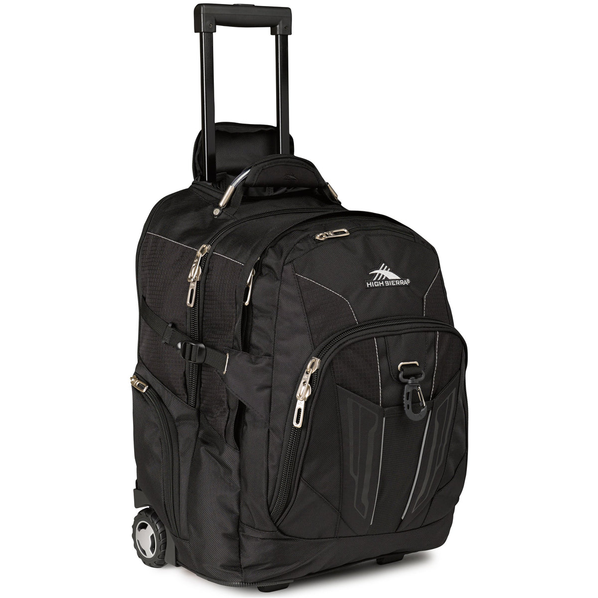 High Sierra XBT - Business Rolling Backpack, Black, One Size Black One Size U1