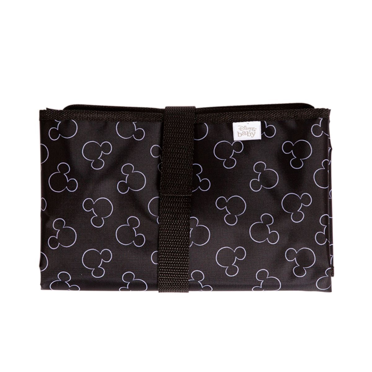 Disney Baby Full Body Changing Pad and Wipes Case Bundle ( Mickey Black , One Size ) Mickey Black One Size U1