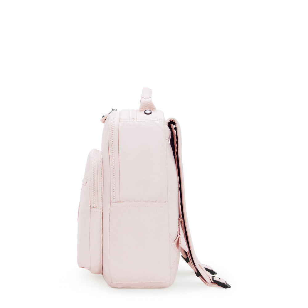 Kipling Seoul Go Small Laptop Backpack ( Pink Shine , One Size ) Pink Shine One Size U1