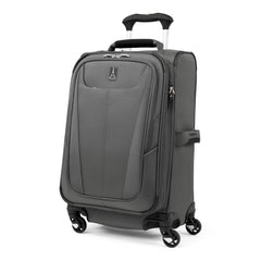 Travelpro Maxlite 5 Softside Expandable Luggage with 4 Spinner Wheels, Lightweight Suitcase, Men and Women ( Shadow Grey , Carry-on 21-Inch ) Shadow Grey Carry On 21 Inch U48