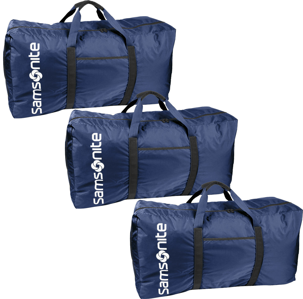 Samsonite Tote-A-Ton 32.5-Inch Duffel Bag ( Navy , 3-Pack ) Navy 3 Pack U11