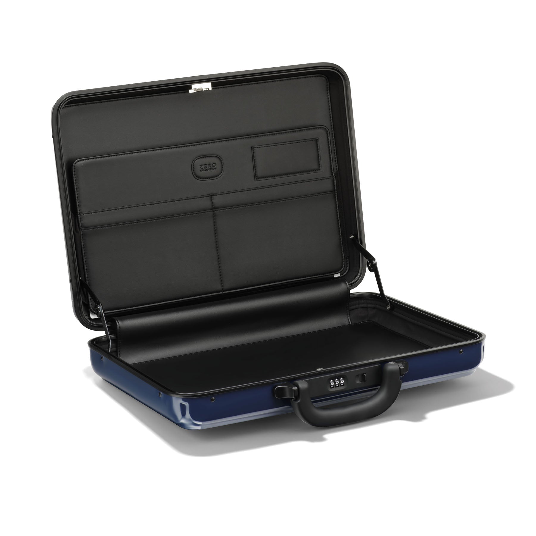 ZERO Halliburton Edge Lightweight Brilliant Attaché Collection ( Blue , Medium Attaché ) Blue Medium Attache U2