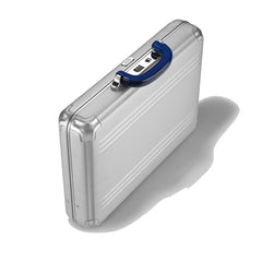 ZERO Halliburton Pursuit Aluminum Hardside Attaché ( Silver , Medium Attaché ) Silver Medium Attache U1