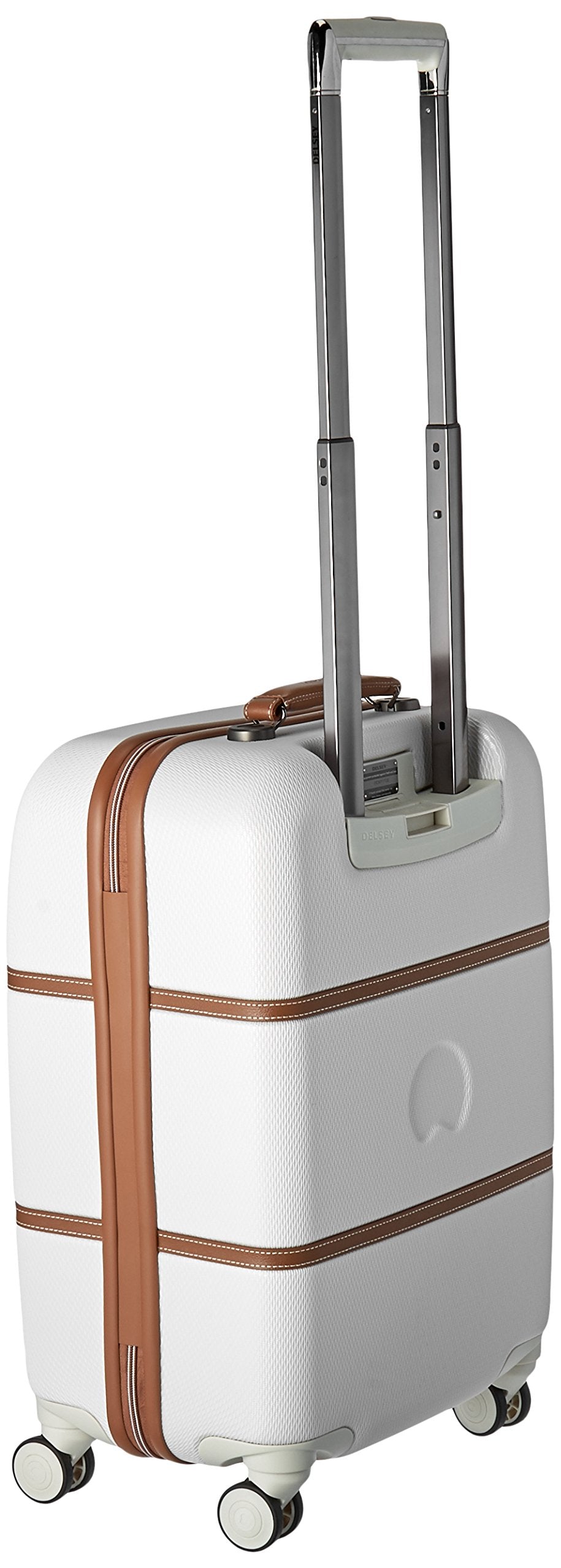 DELSEY Paris Chatelet Air 2.0 Hardside Luggage with Spinner Wheels ( Champagne White , Carry-on 21 Inch, with Brake ) Champagne White Carry On 21 Inch With Brake U20