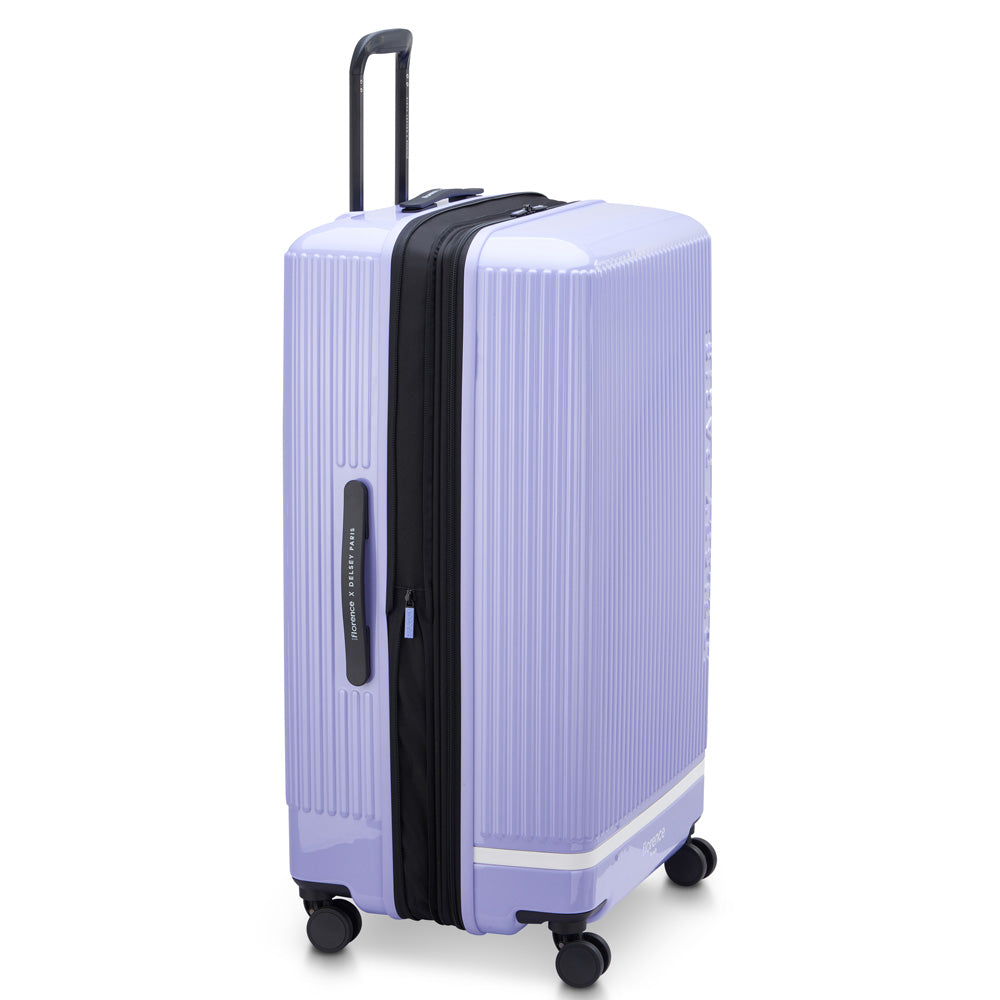 florence by mills x DELSEY PARIS Spin Me Away Expandable 29" Large Spinner Upright ( Lavender , 29" Large Spinner ) Lavender 29 Large Spinner U1