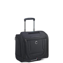 DELSEY Paris Helium DLX Softside Luggage Under-Seater with 2 Wheels ( Black , Carry on 16 Inch ) Black Carry On 16 Inch U1