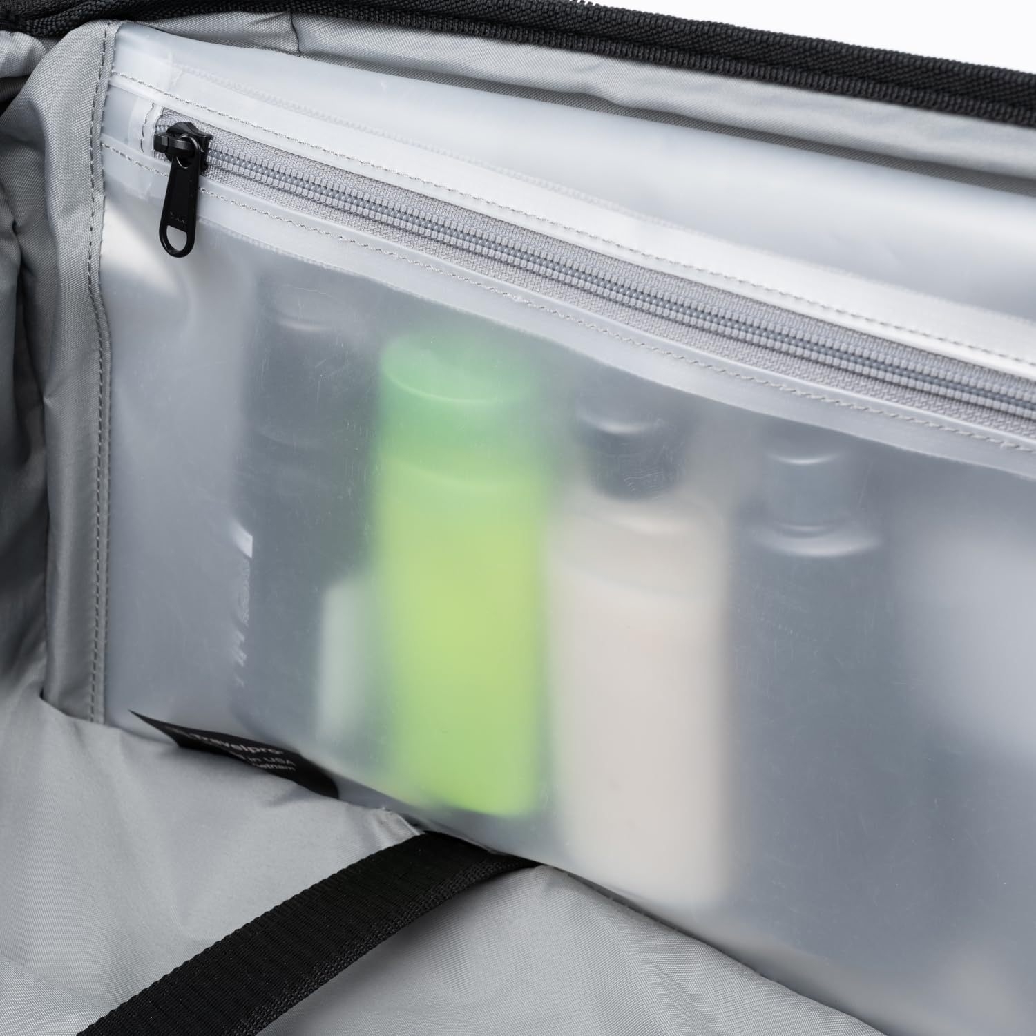 Travelpro Crew Classic Lightweight Softside Expandable Luggage, 2 Wheel Upright Rollaboard Suitcase, Men and Women ( Titanium Grey , Checked Medium ) Titanium Grey Checked Medium U2