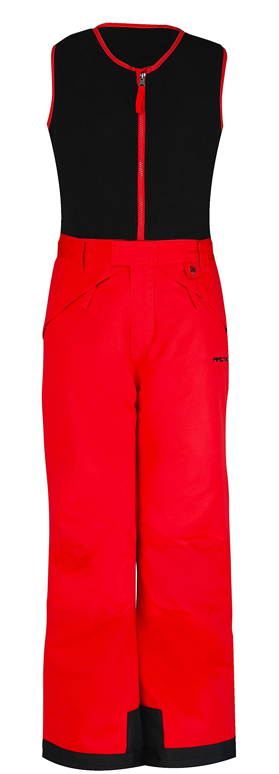 Arctix Kids Infinity Bib Overalls ( Formula One Red , Medium ) Formula One Red Medium U4