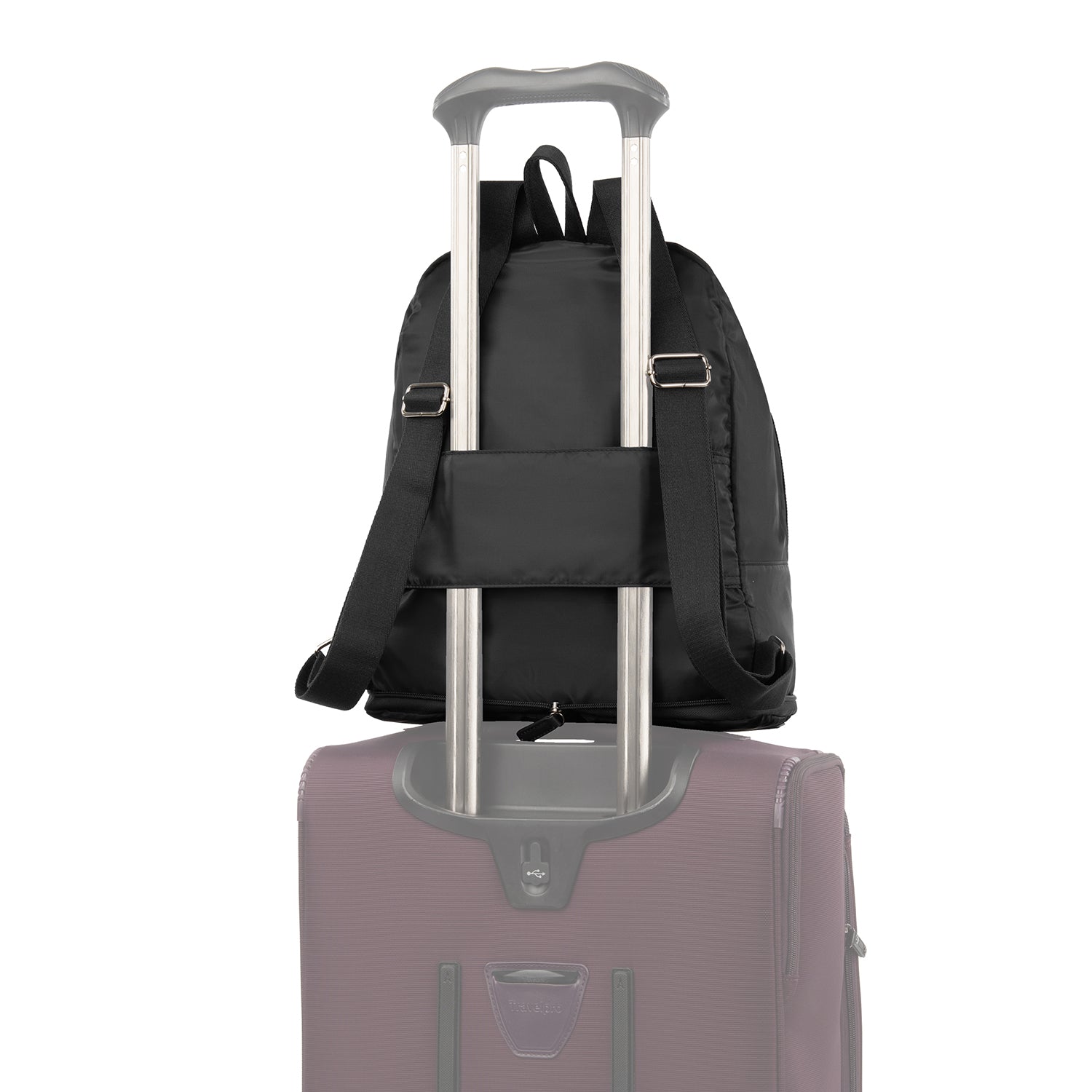 Travelpro Essentials Foldable Backpack ( Black , One Size ) Black One Size U4