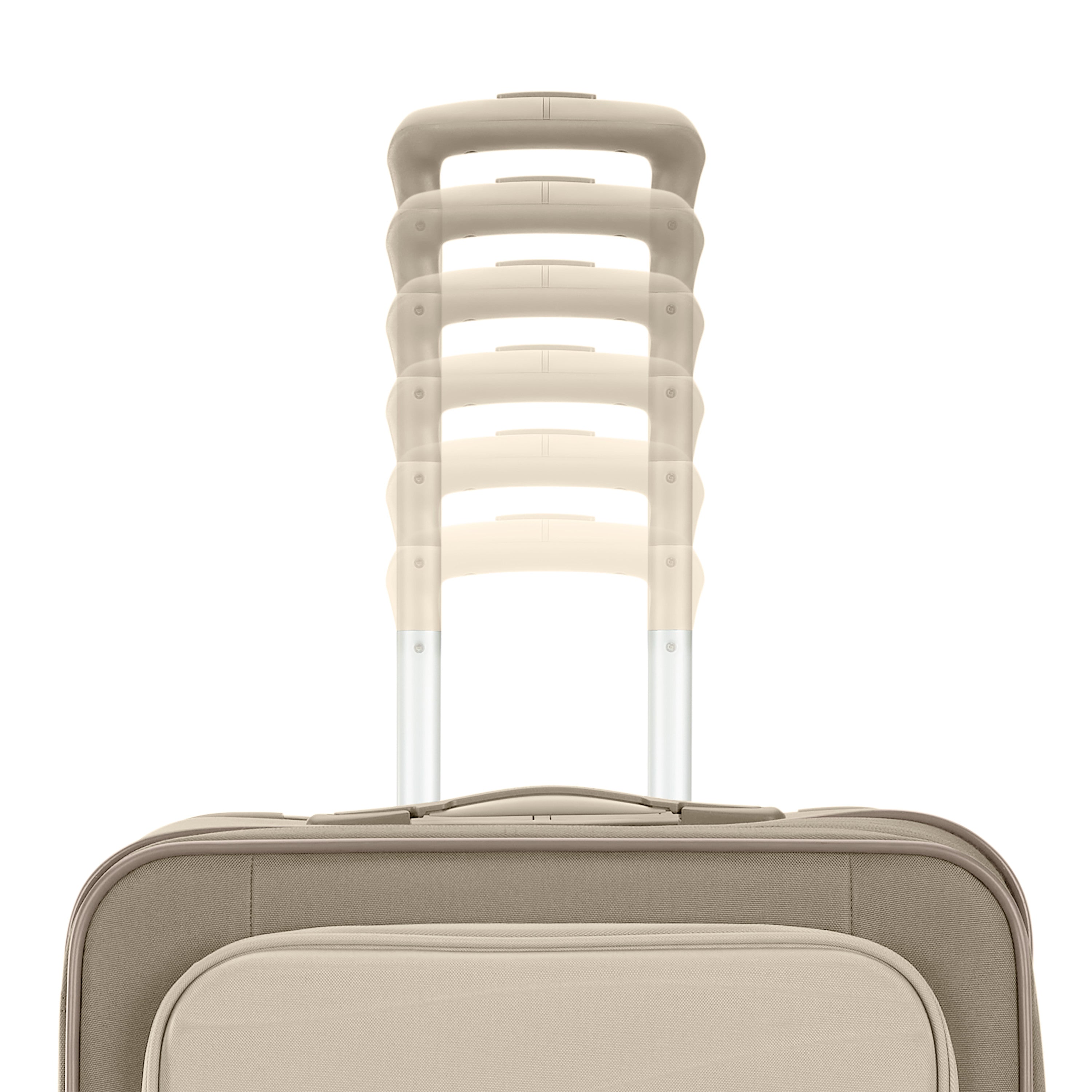 American Tourister Cascade Softside 4 Wheel Spinner, TSA Lock, Lightweight Suitcase, Men and Women ( Sandstone , 24-Inch Spinner ) Sandstone 24 Inch Spinner U3