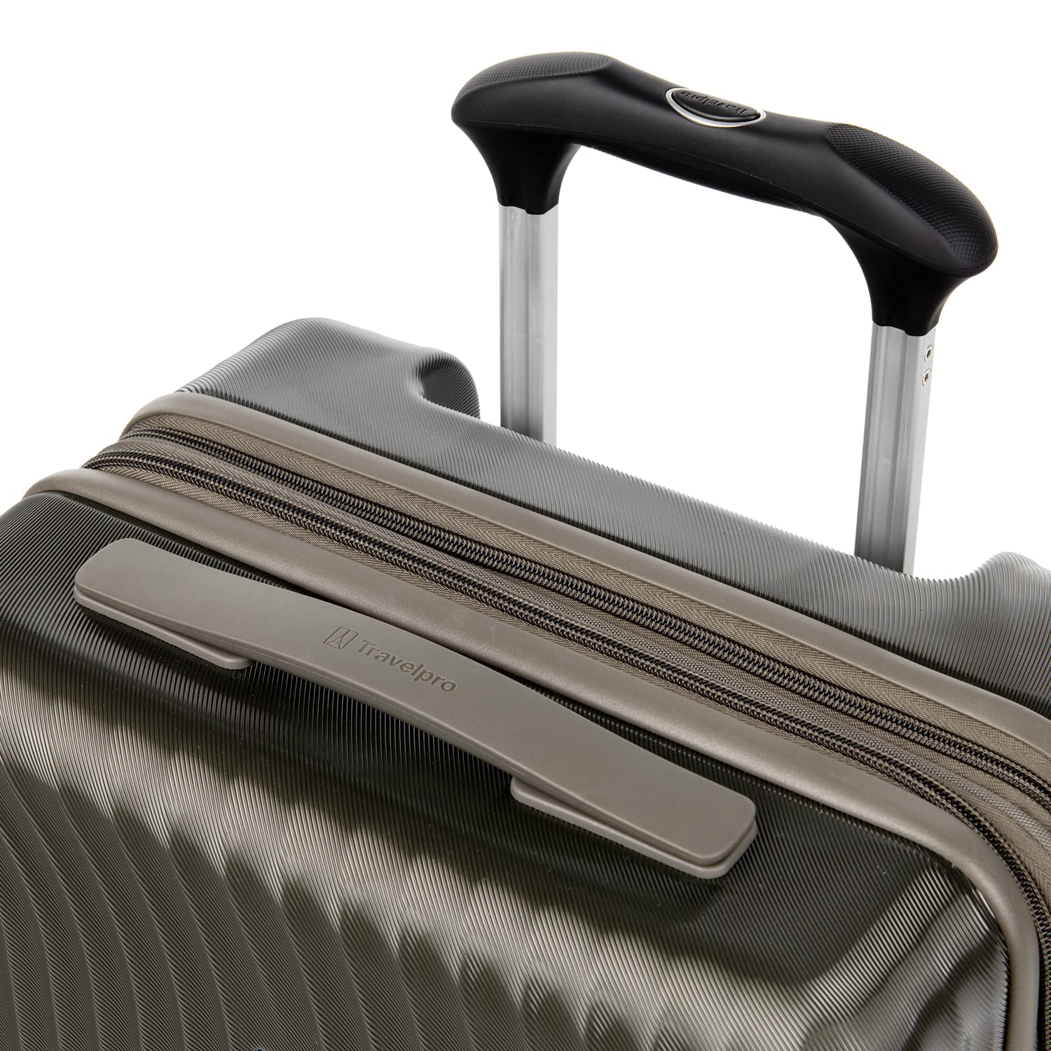 Travelpro Maxlite Air Hardside Expandable Luggage, 8 Spinner Wheels, Lightweight Hard Shell Polycarbonate Slate Green Carry On 21 Inch U5