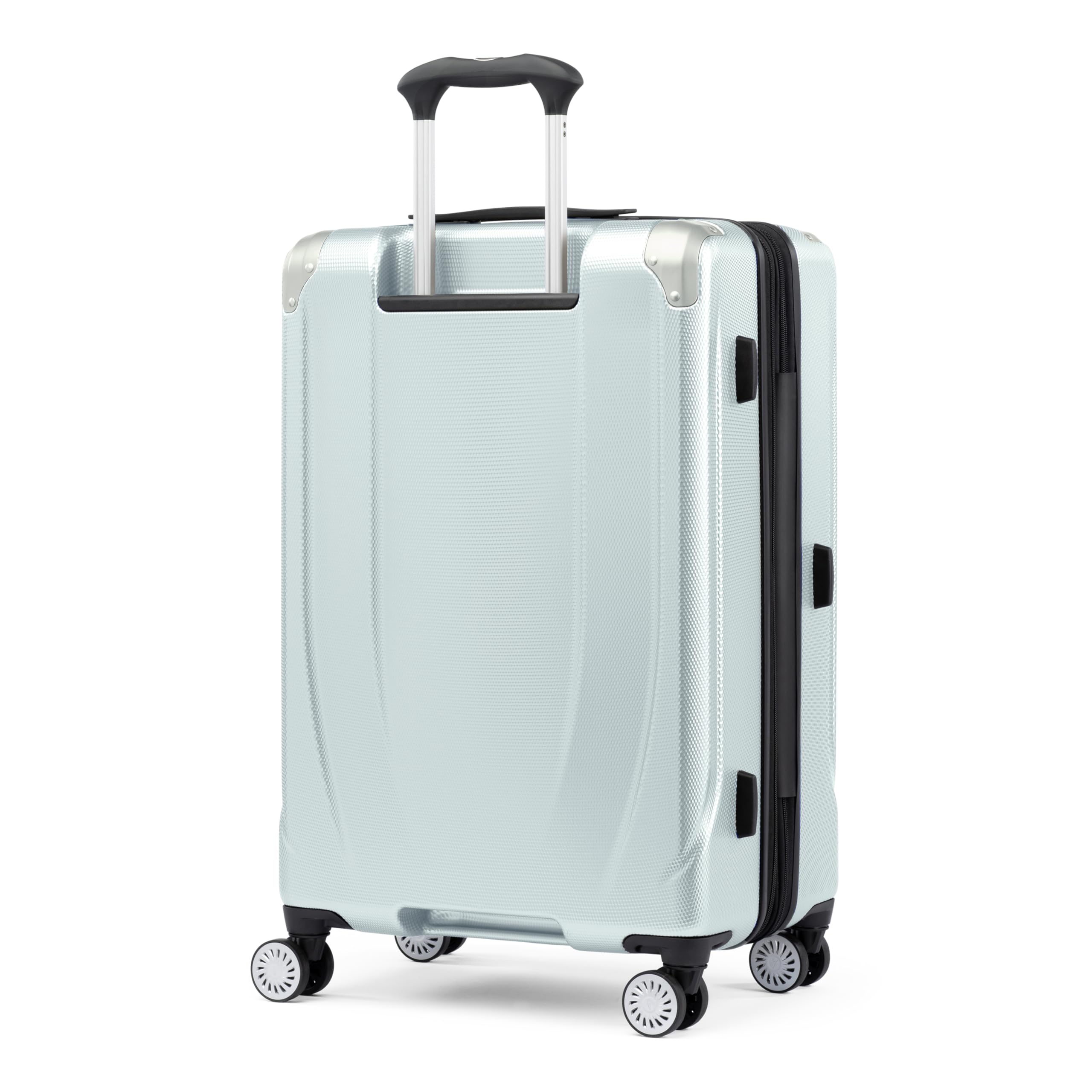 Travelpro Pathways 3 Hardside Expandable Luggage, 8 Spinner Wheels, Lightweight Hard Shell Suitcase, Checked Medium 25 Inch ( Cloud Grey , Checked Medium 25 Inch ) Cloud Grey Checked Medium 25 Inch U4