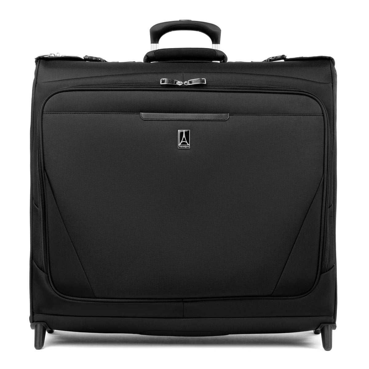 Travelpro Maxlite Lightweight Check-in Upright 2-Wheel Rolling Garment Bag, Men and Women, Business, Travel ( Black , 24-Inch ) Black 24 Inch U7
