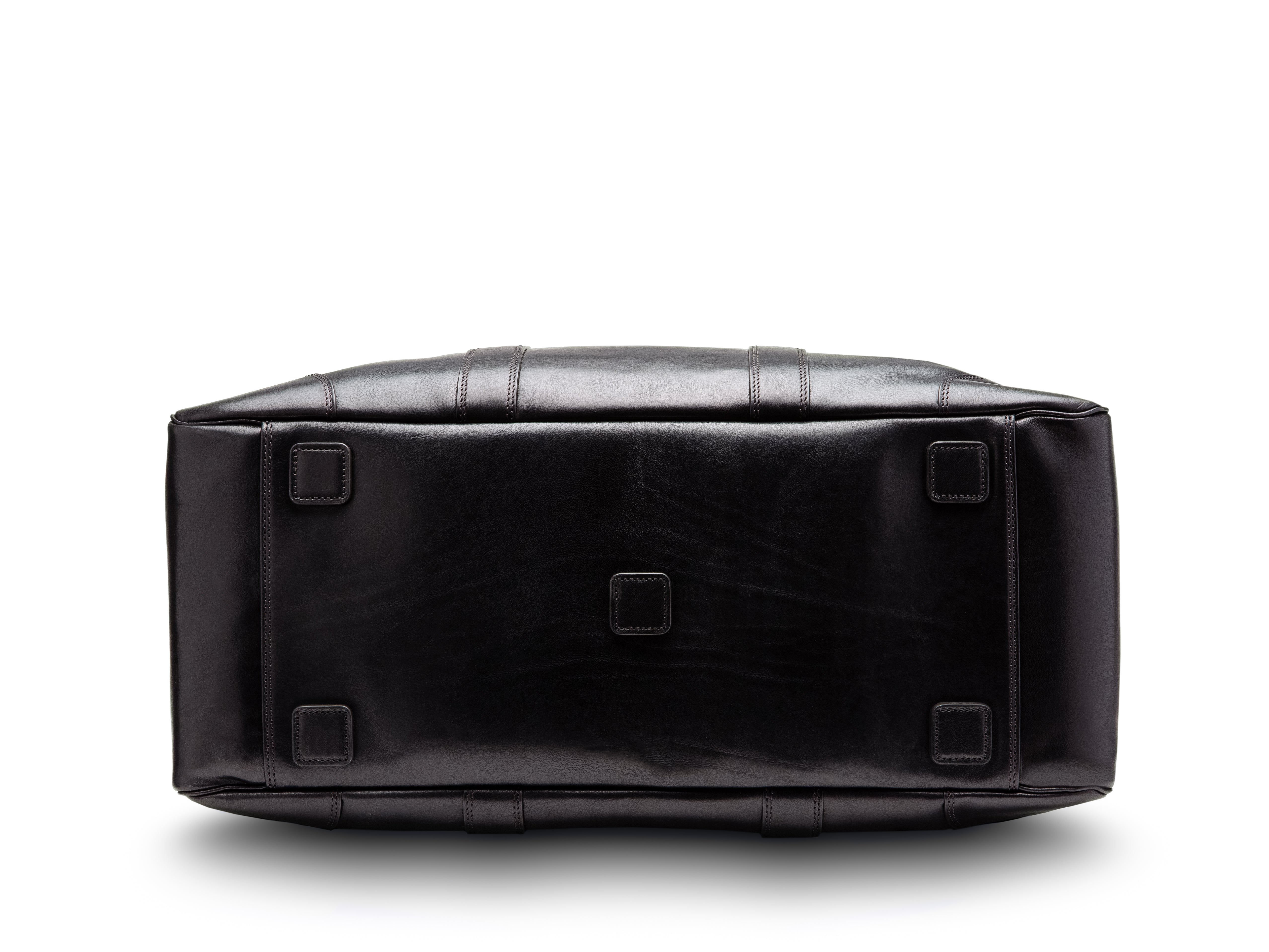 Bosca Men's Dolce Duffle Bag ( Black , One Size ) Black One Size U1