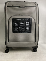 London Fog Oxford III 29" Expandable Spinner Black-White Houndstooth Black-White 29-Inch U2