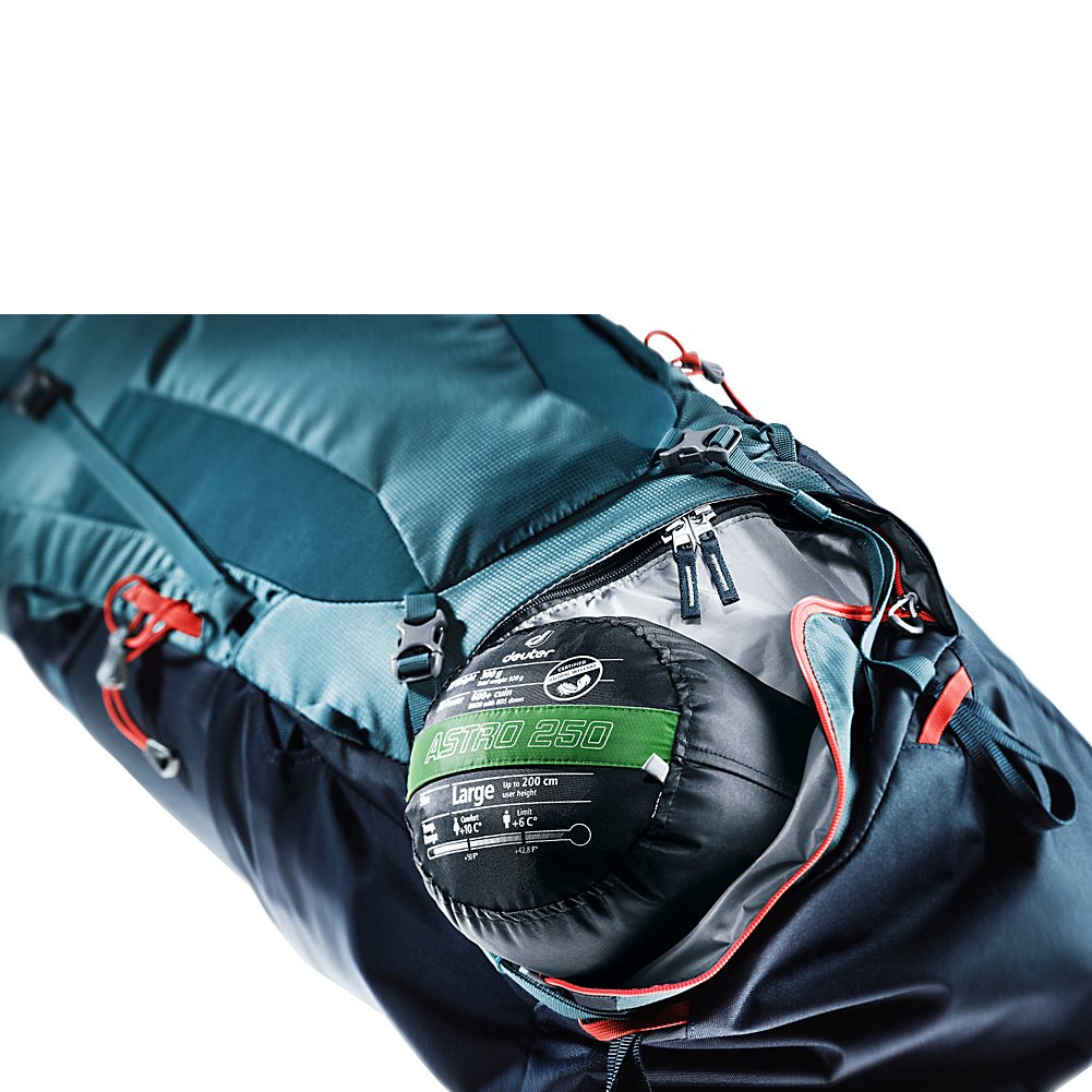 Deuter Aircontact Lite 50 + 10 Black/Graphite One Size U1