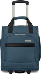 WallyBags Stratford Luggage, 16-Inch Under Seat Bag ( Teal , 16-Inch Under Seat Bag ) Teal 16 Inch Under Seat Bag U1