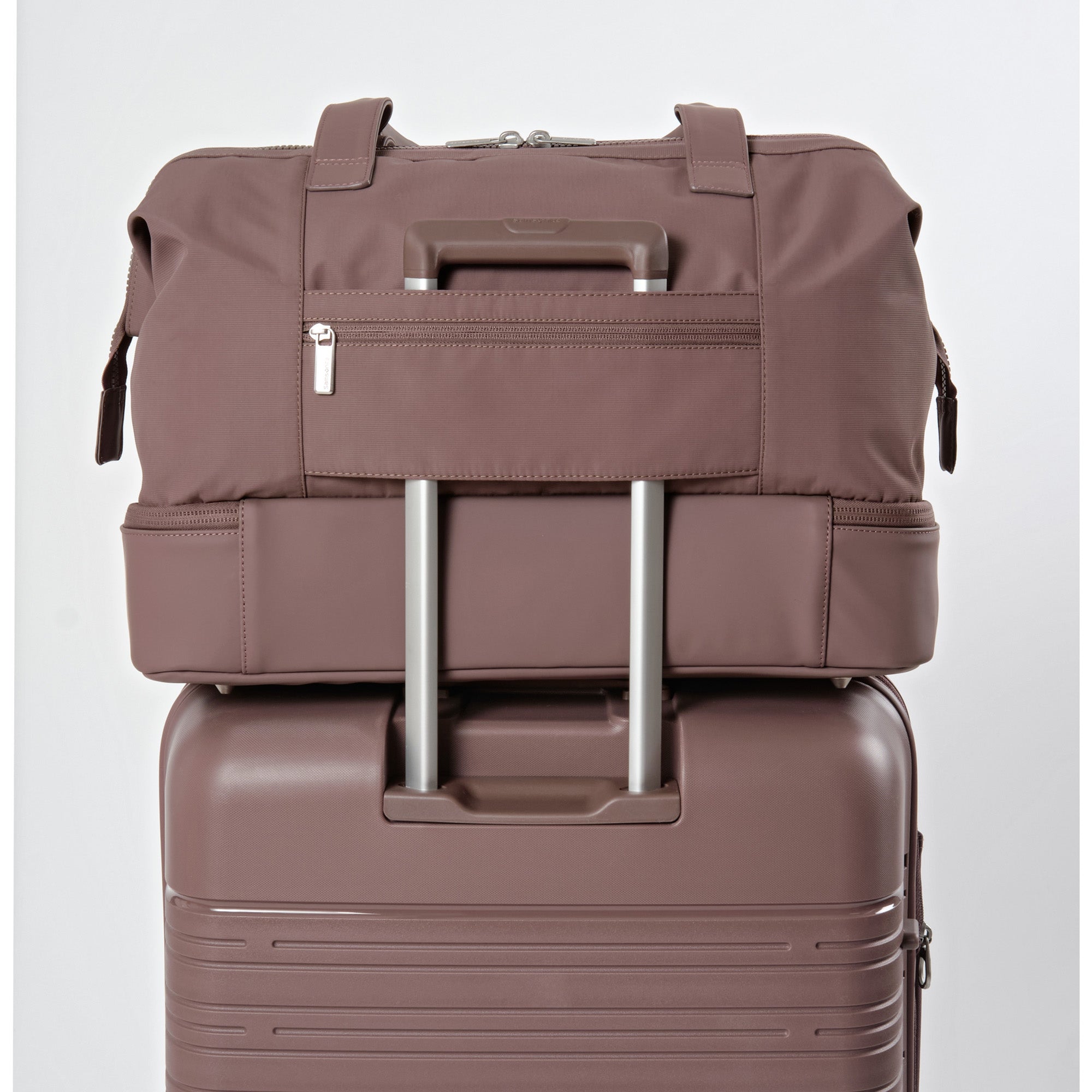 Samsonite Better Than Basic Drop Bottom Weekender ( Chocolate Mauve , One Size ) Chocolate Mauve One Size U1