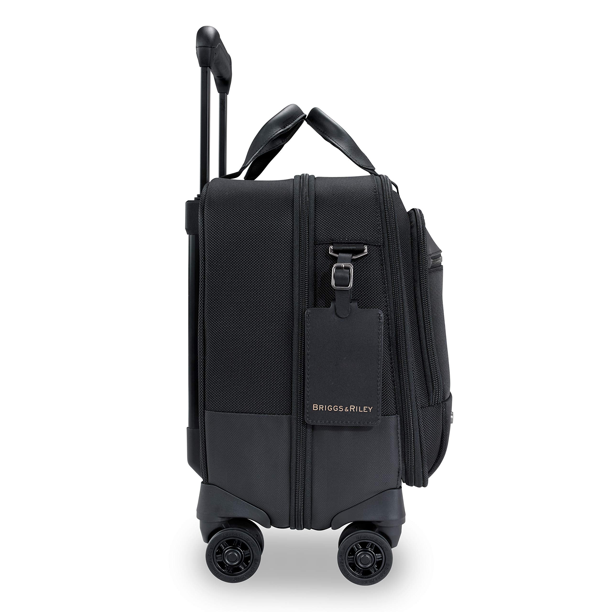 Briggs & Riley @work Medium 2-Wheel Expandable Brief Black Medium U1