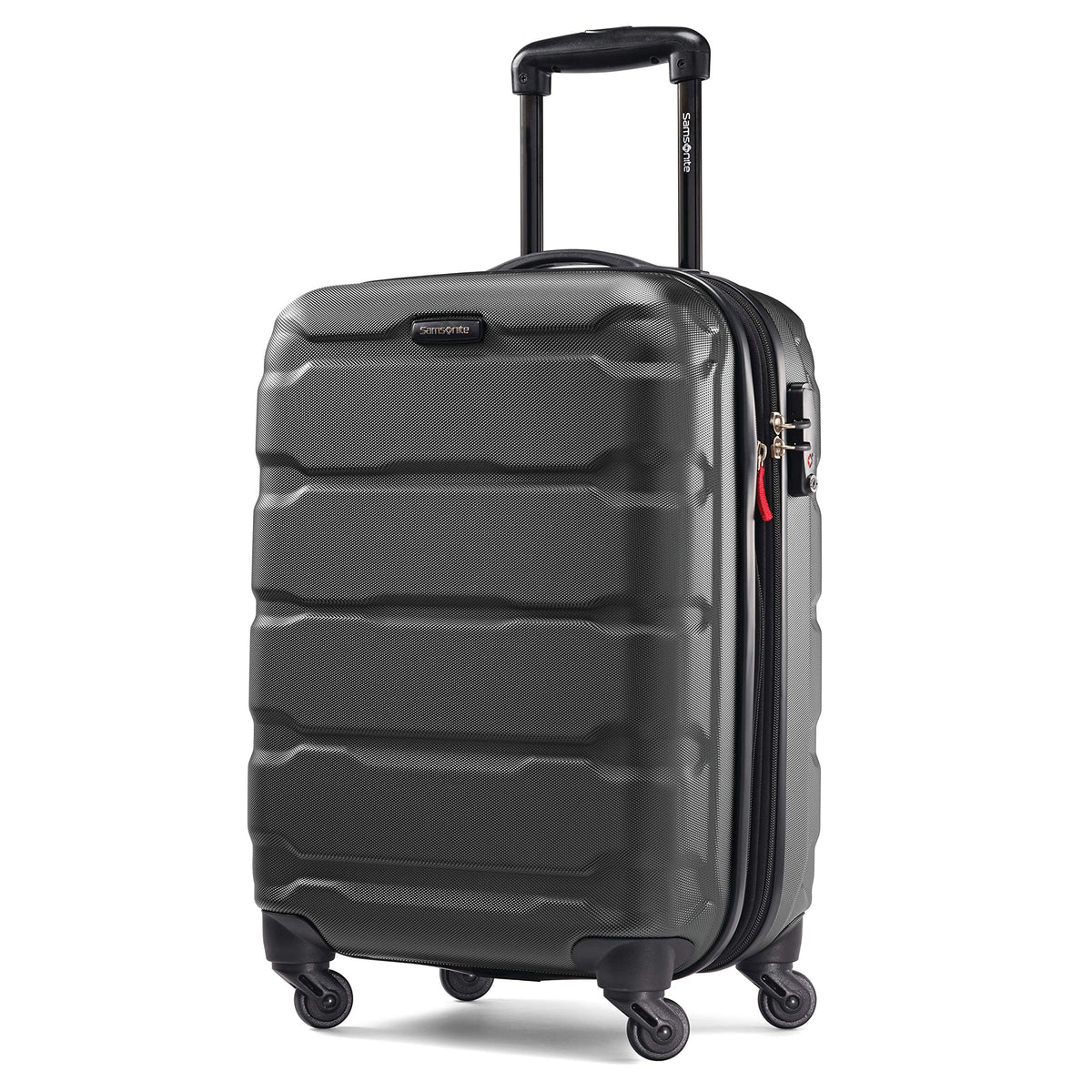 Samsonite Omni Carry-On 20-Inch PC Hardside Expandable Luggage with Spinner Wheels ( Black , Carry-On 20-Inch ) Black Carry On 20 Inch U62