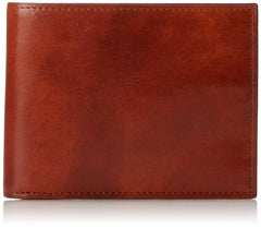 Bosca Men's 8 Pocket Wallet in Old Leather - RFID ( Amber , One Size ) Amber One Size U1