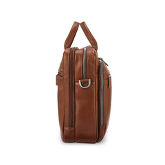 Samsonite Classic Leather Toploader Brown One Size U4