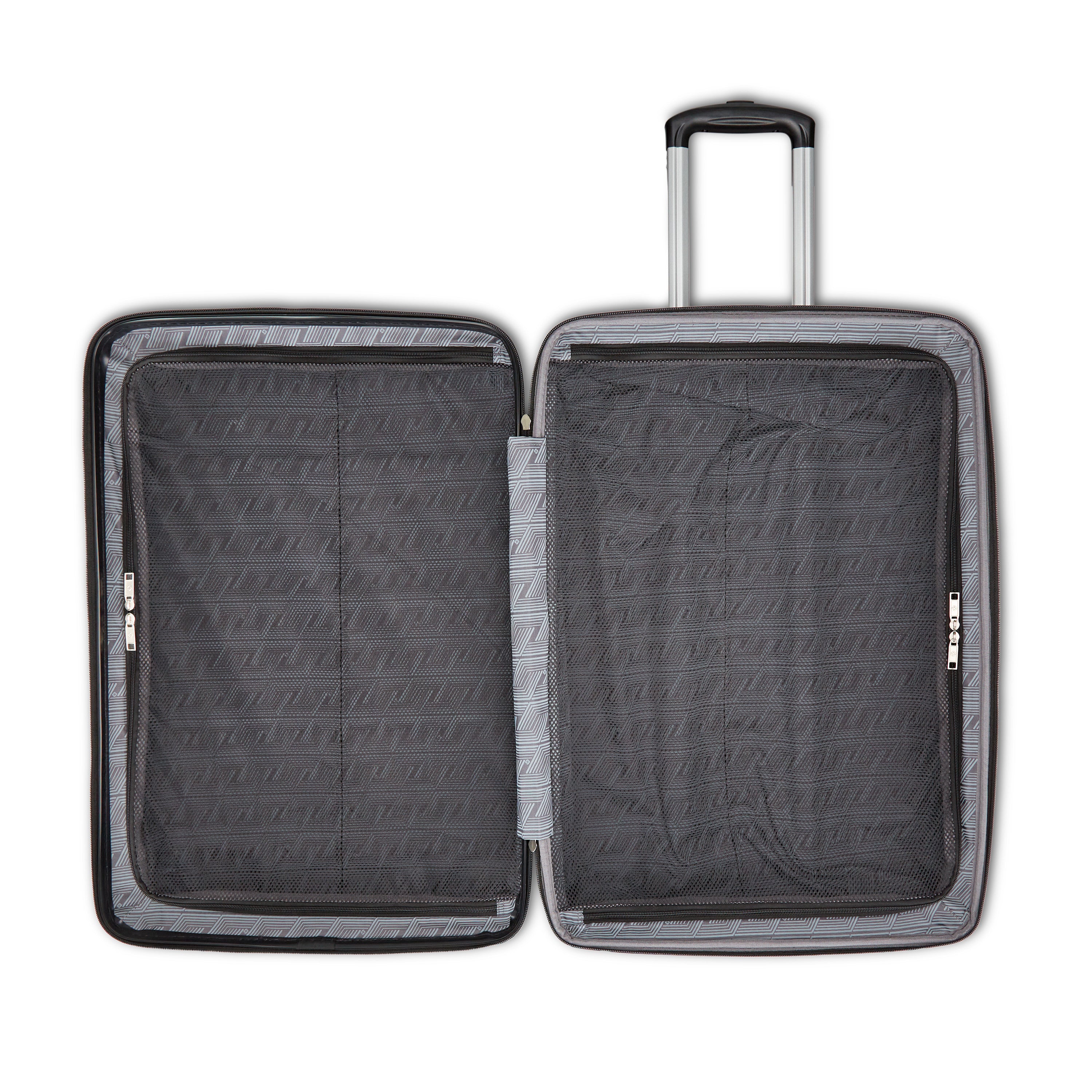 Samsonite Evolve SE Hardside Expandable Spinner Luggage ( Bass Black , 3PC SET (CO/M/L) ) Bass Black 3 PC SET CO M L U2