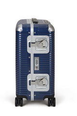 FPM Milano Bank Light Spinner, Durable Luxury Luggage Made in Italy, 4-Wheeled Smooth Dual Spinner Wheels, TSA Lock and Butterfly Clips for Safety ( Indigo Blue , 53 ) Indigo Blue 53 U1