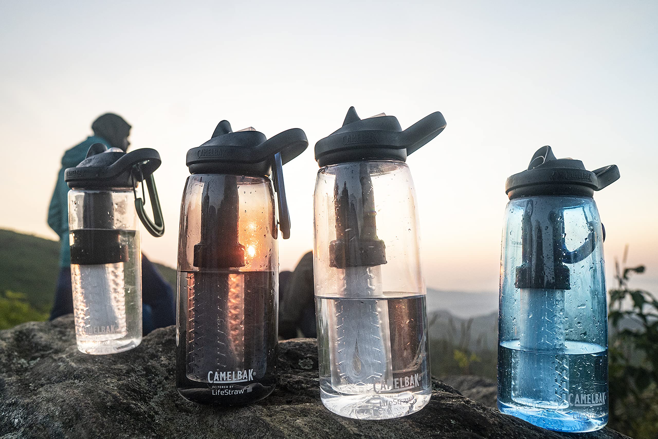 Camelbak eddy+ 32oz filtered by LifeStraw ( Clear , One Size ) Clear One Size U1
