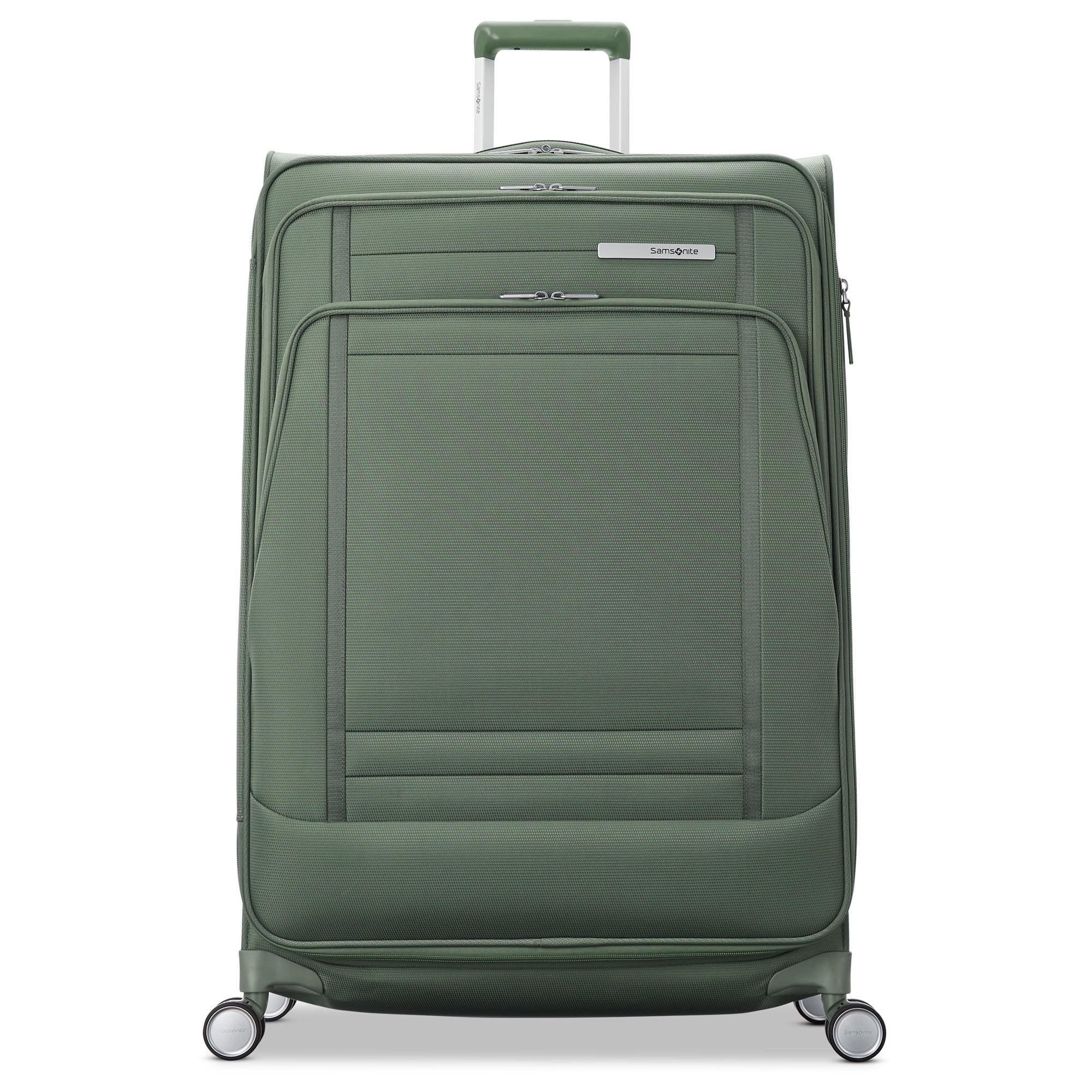 Samsonite UpLIFT Lightweight Softside Expandable Luggage ( Jade Green , Large Checked ) Jade Green Large Checked U1