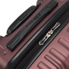Delsey Alexis Lightweight Luggage Set 3 Piece, Double Wheel Hardshell Suitcases, Expandable Spinner Suitcase U2