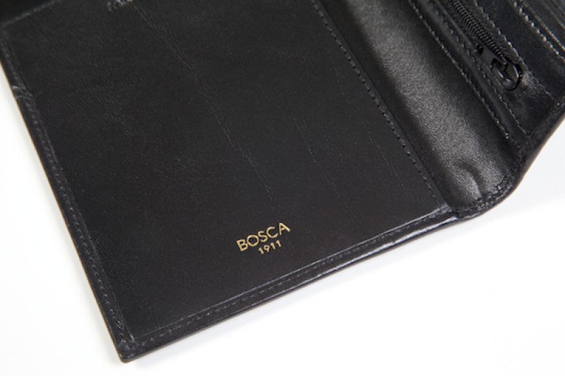 Bosca Men's Old Leather Collection - Flight Attendant ( Black , One Size ) Black One Size U2