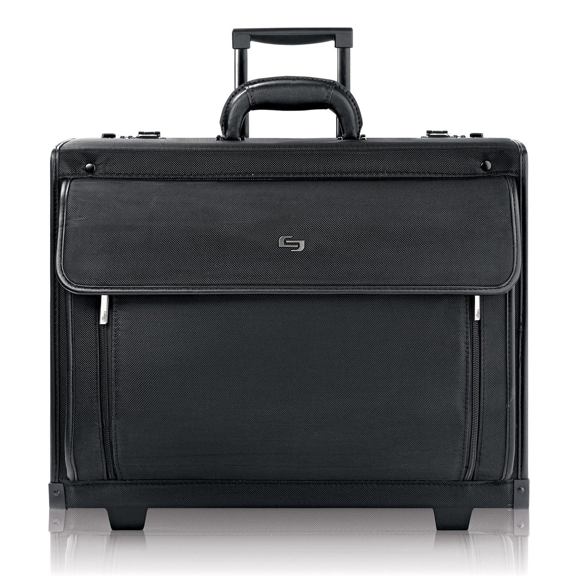 Solo New York Herald Rolling Catalog Case ( Black , One Size ) Black One Size U2