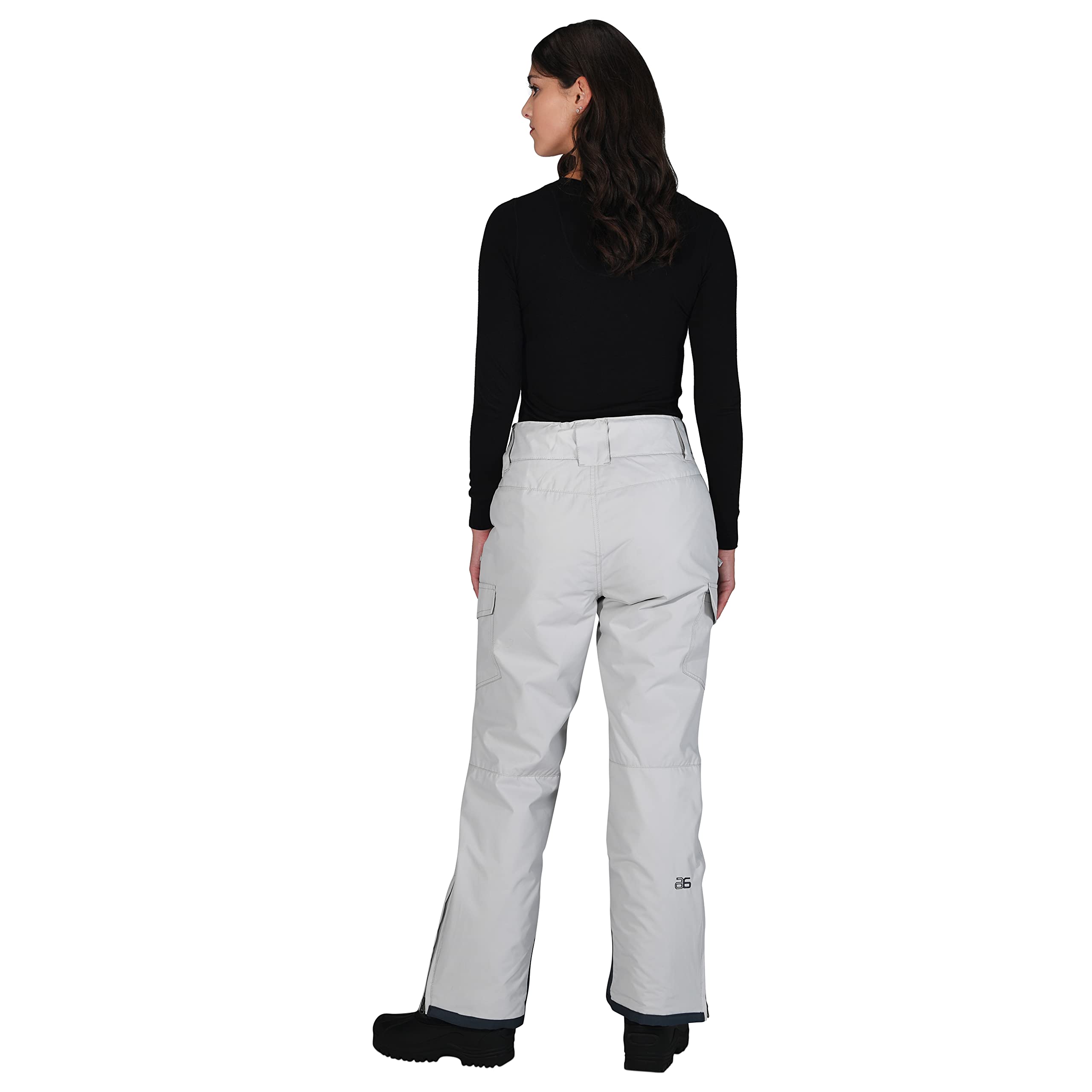 Arctix Women's Insulated Snowsports Cargo Pant ( Quiet Grey , 4X Short ) Quiet Grey 4 X Short U6