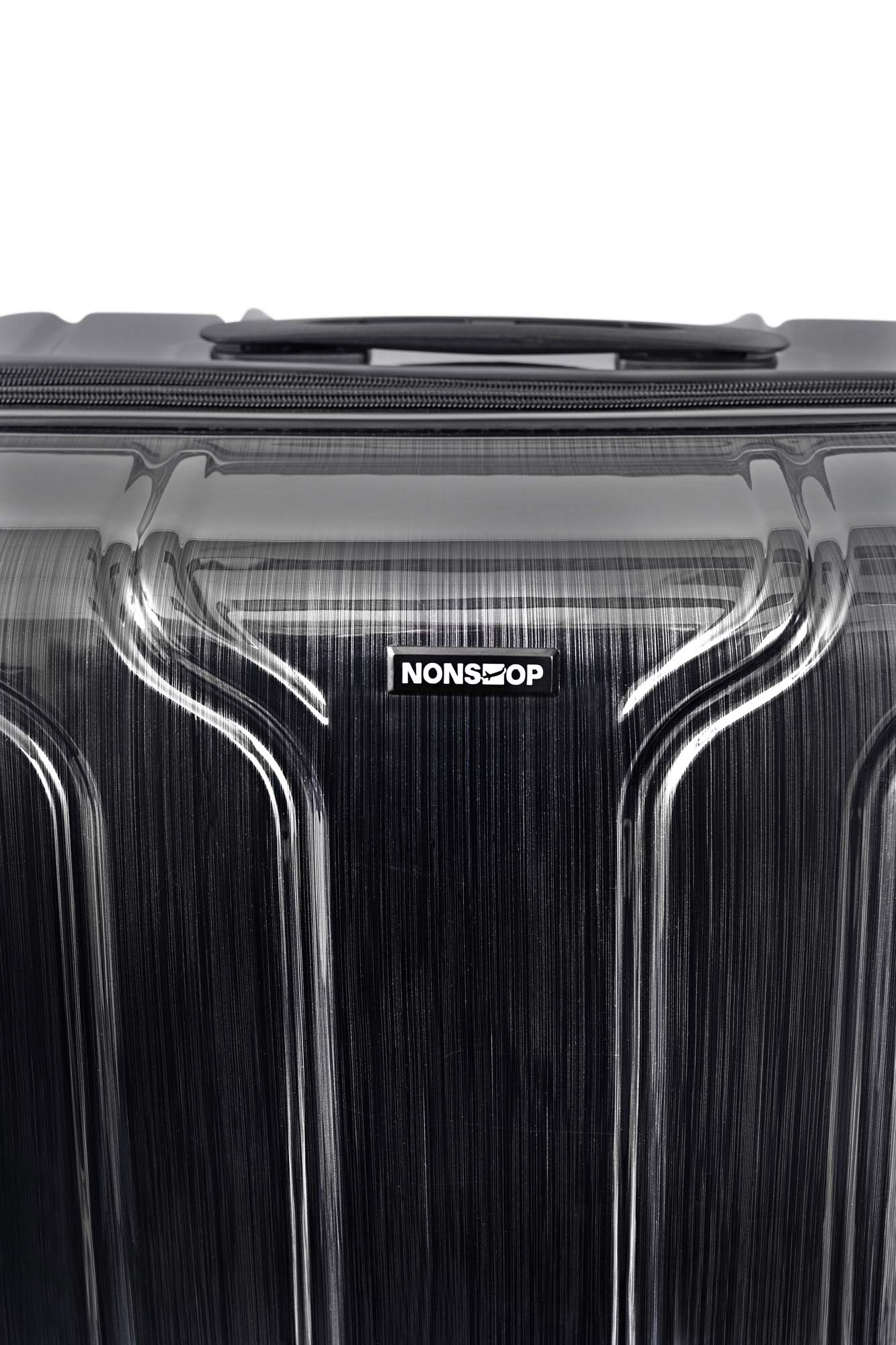 NONSTOP New York Elite Luggage Expandable Lightweight Spinner Wheels hard side shell Travel Suitcase Set, TSA Lock, Double USB Port, 3 packing cubes ( Charcoal , Checked-Large 28-Inch ) Charcoal Checked Large 28 Inch U2