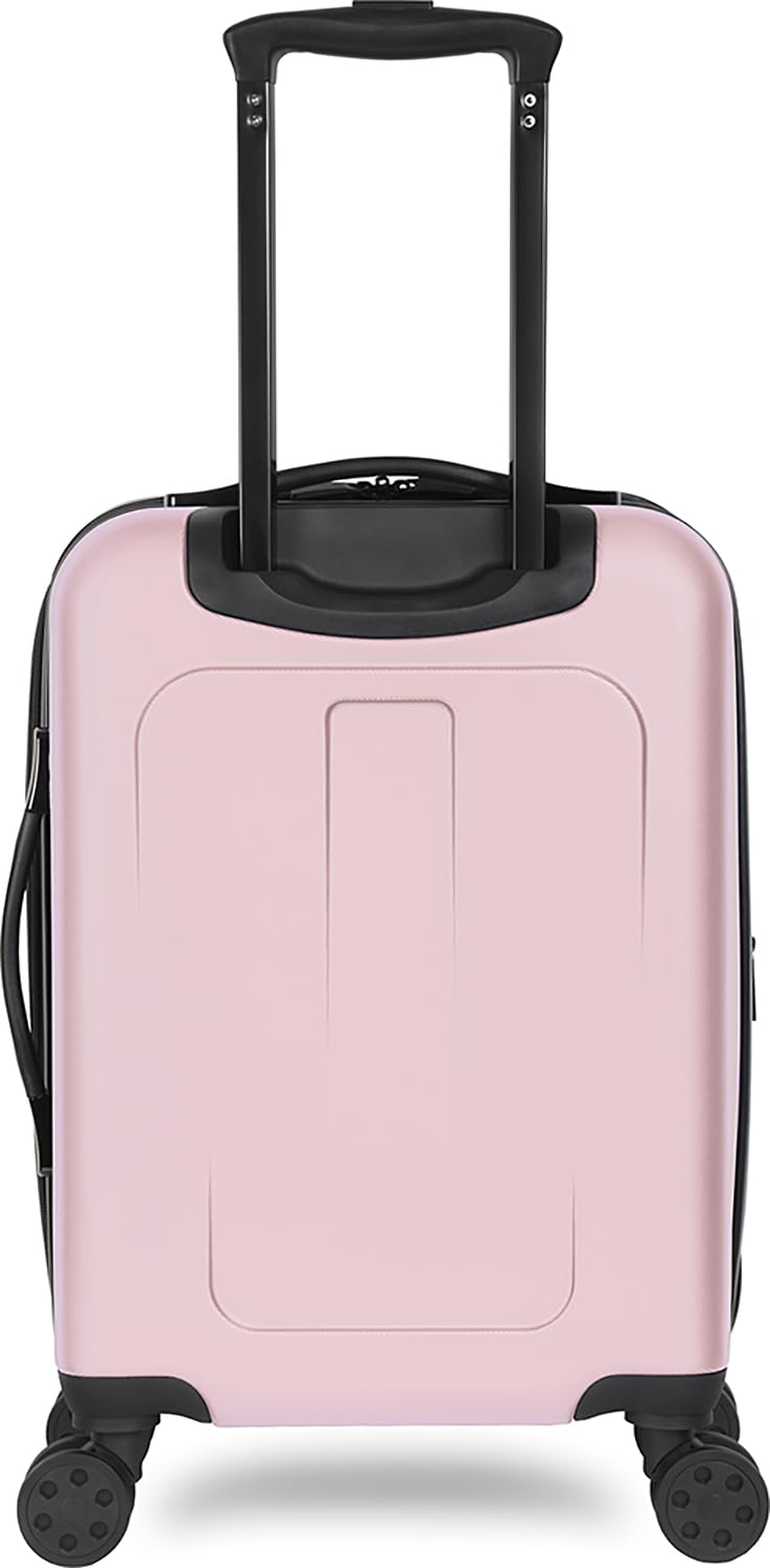 TOTAL TRAVELWARE Passage Expandable Hardside Spinner ( Pink , Carry-On 19-Inch ) Pink Carry On 19 Inch U1