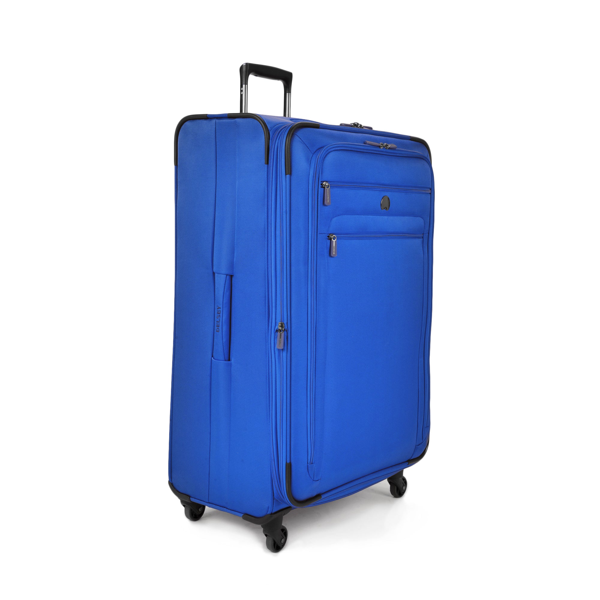 Delsey Luggage Helium Sky 2.0 25" Expandable Spinner Trolley Blue One Size U1