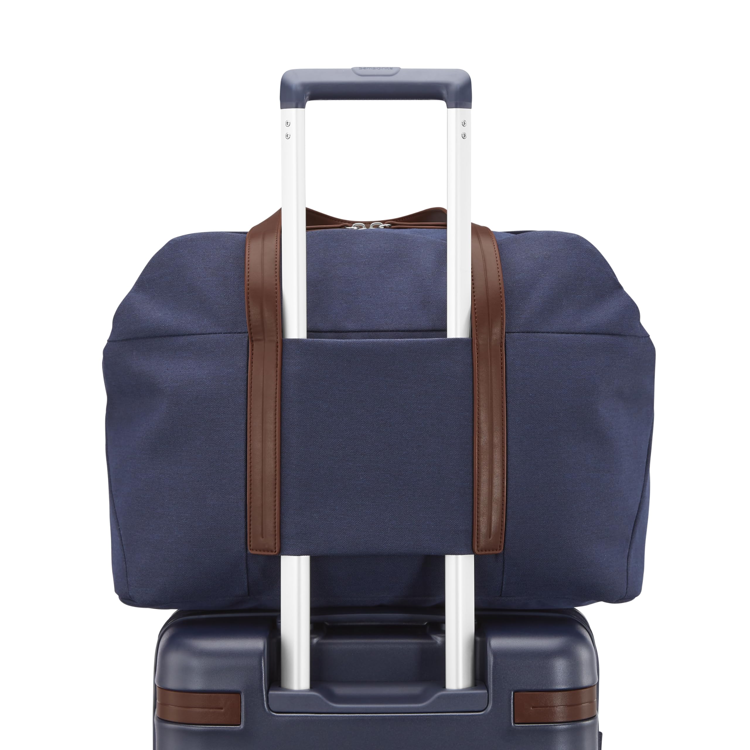 Samsonite Virtuosa Weekender Duffel Overnight Bag with Laptop Computer Sleeve ( Navy , One Size ) Navy One Size U1