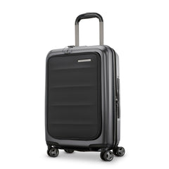 Samsonite Octiv Hardside Spinner ( Stealth Black , Front Pocket Carry-On 21 inch ) Stealth Black Front Pocket Carry On 21 Inch U1