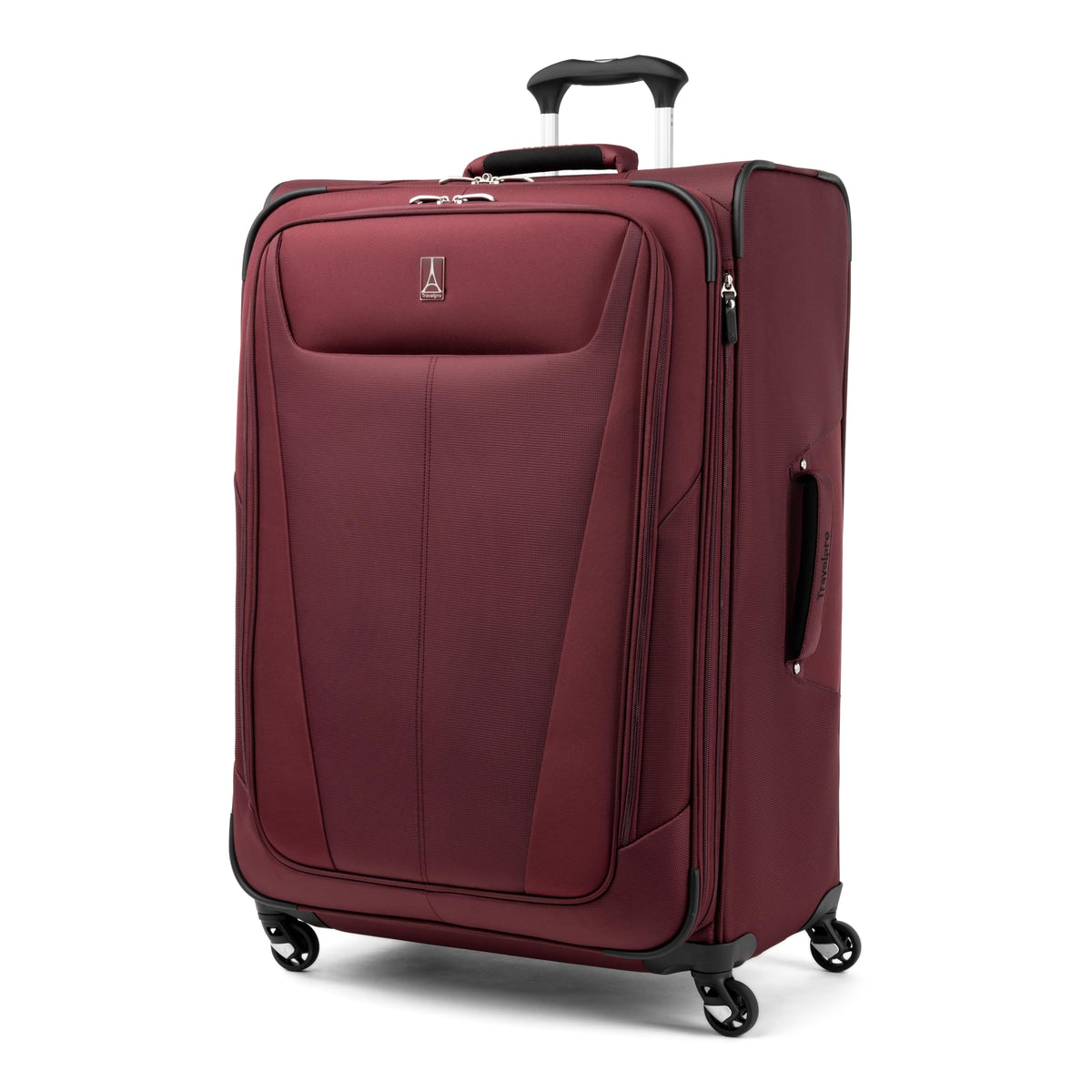 Travelpro Maxlite 5 Softside Expandable Luggage with 4 Spinner Wheels, Lightweight Suitcase, Men and Women ( Burgundy , Checked-Large 29-Inch ) Burgundy Checked Large 29 Inch U30