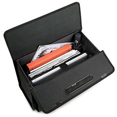 Solo New York Herald Rolling Catalog Case ( Black , One Size ) Black One Size U1