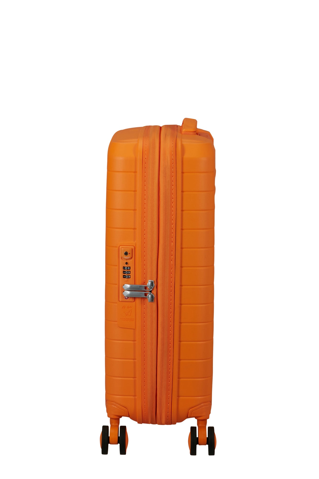 American Tourister Fastforward Expandable Hardside Luggage with Spinner Wheels, Carry-on ( Radiant Orange , One Size ) Radiant Orange One Size U1