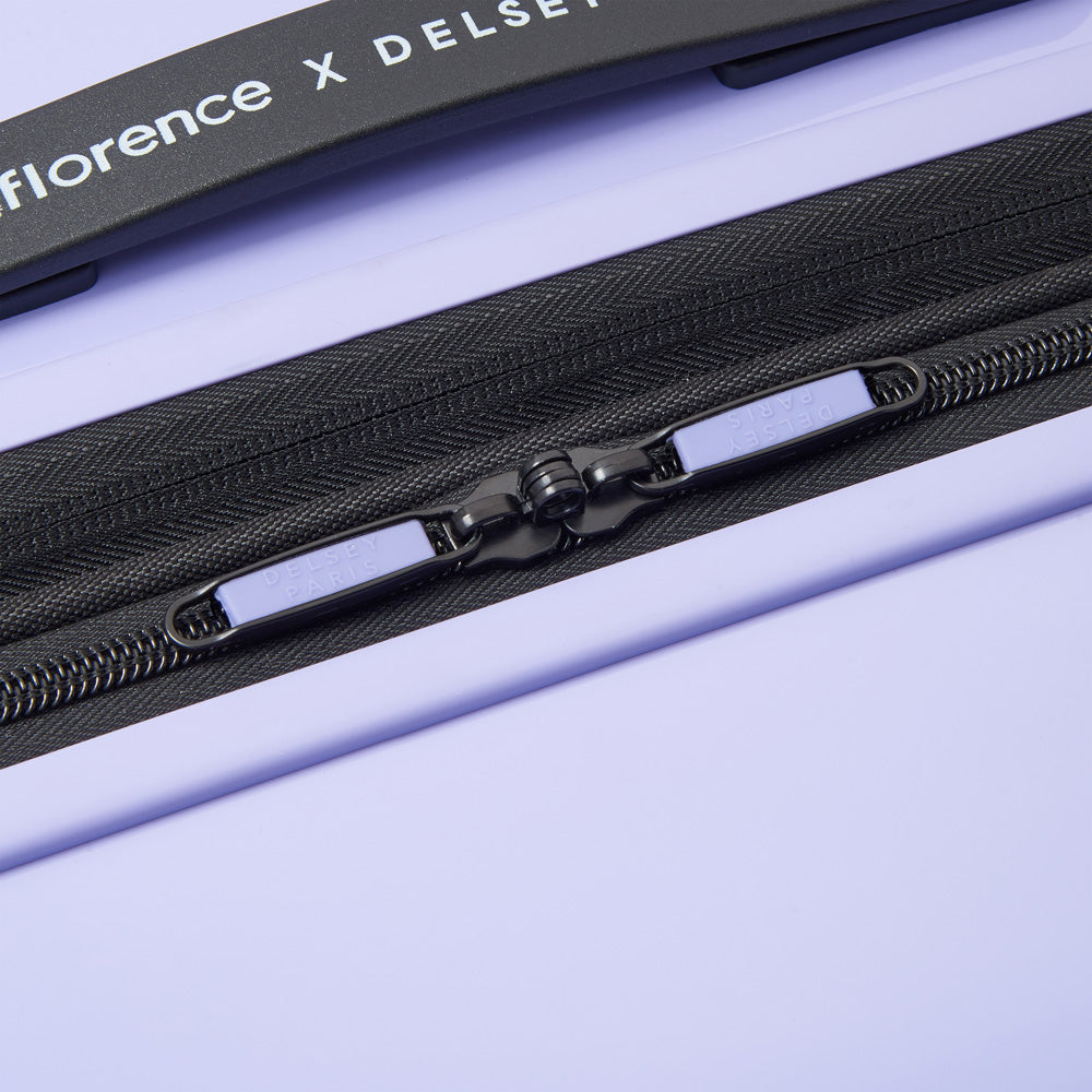 florence by mills x DELSEY PARIS Spin Me Away Expandable 29" Large Spinner Upright ( Lavender , 29" Large Spinner ) Lavender 29 Large Spinner U1