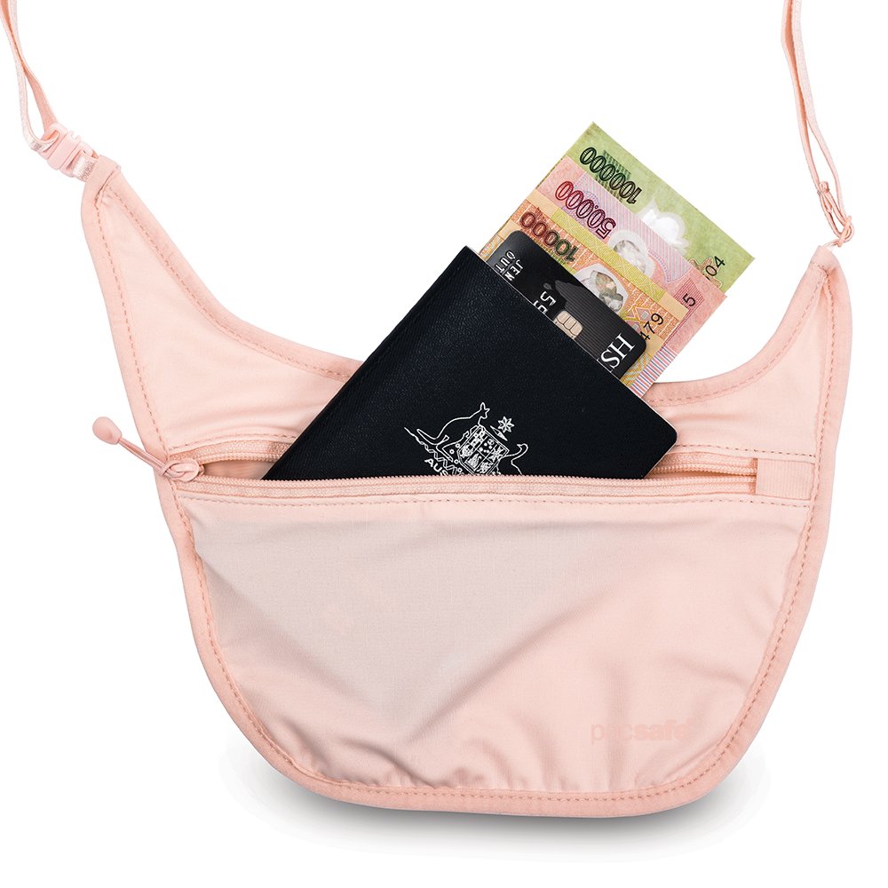 Pacsafe Coversafe S80 Anti-Theft Secret Body Pouch ( Orchid Pink , One Size ) Orchid Pink One Size U2